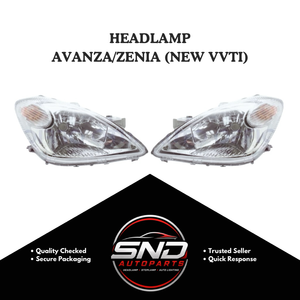 HEADLAMP TOYOTA AVANZA/XENIA (NEW VVTI) 2008-2011