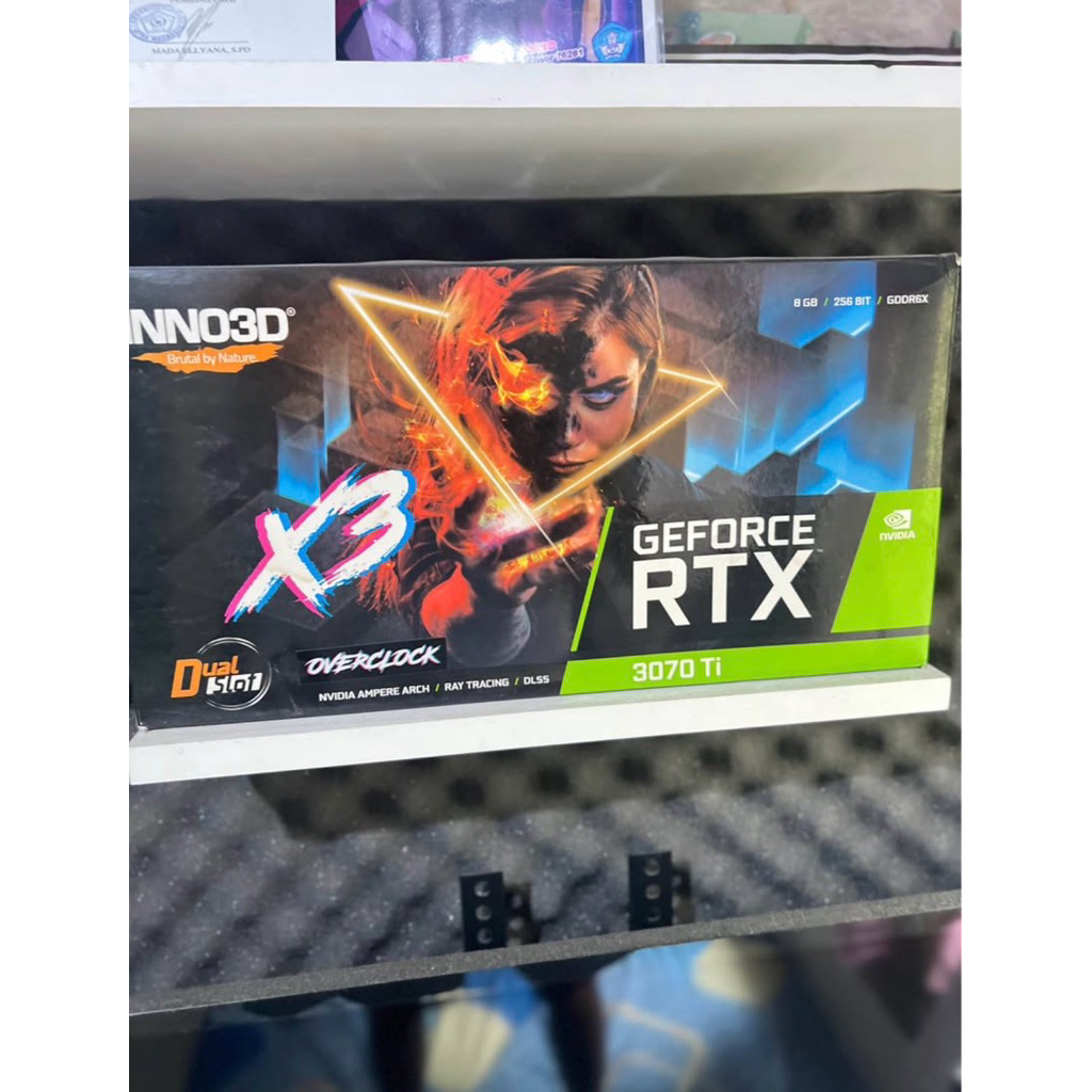 VGA NVIDIA GEFORCE RTX 3070TI 8GB GDDR6X BEKAS