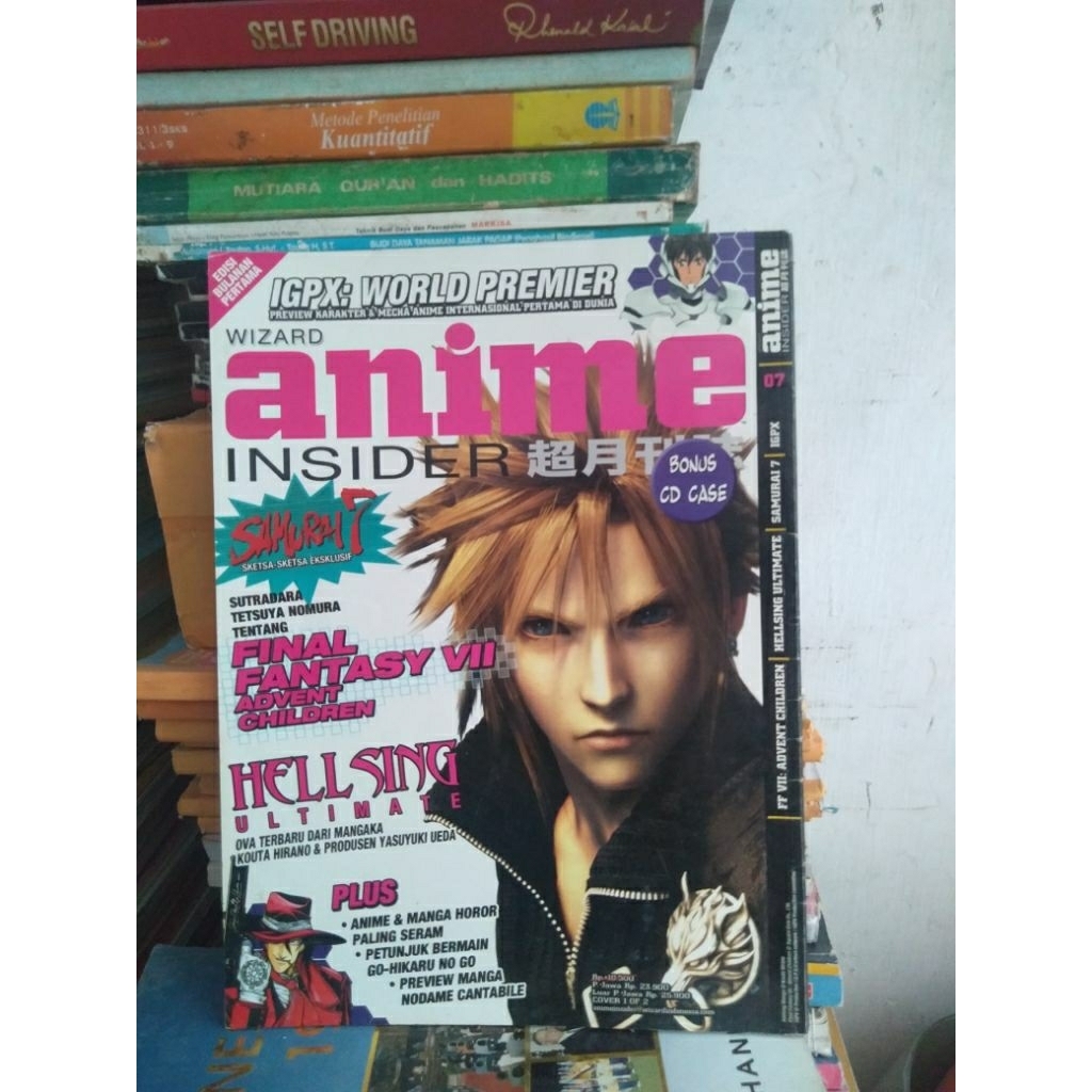 buku komik Anime Insider