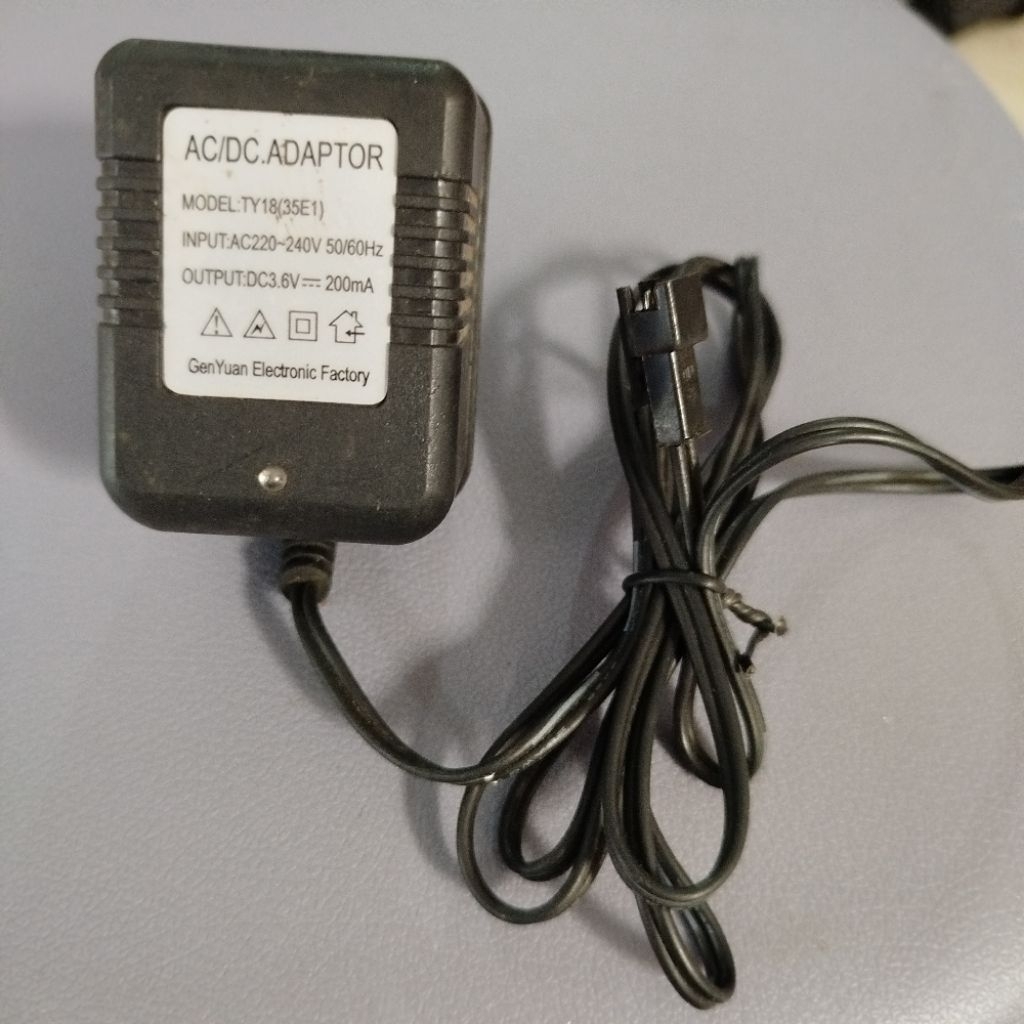Charger Mobil RC 3,6V 4,8V Original Cabutan DiMobil RC Baru