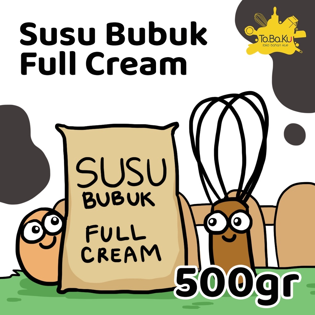 Susu Bubuk Full Cream 1kg (Kemasan Repack)