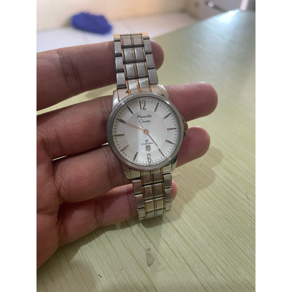 jam tangan alexandre christie bekas ori