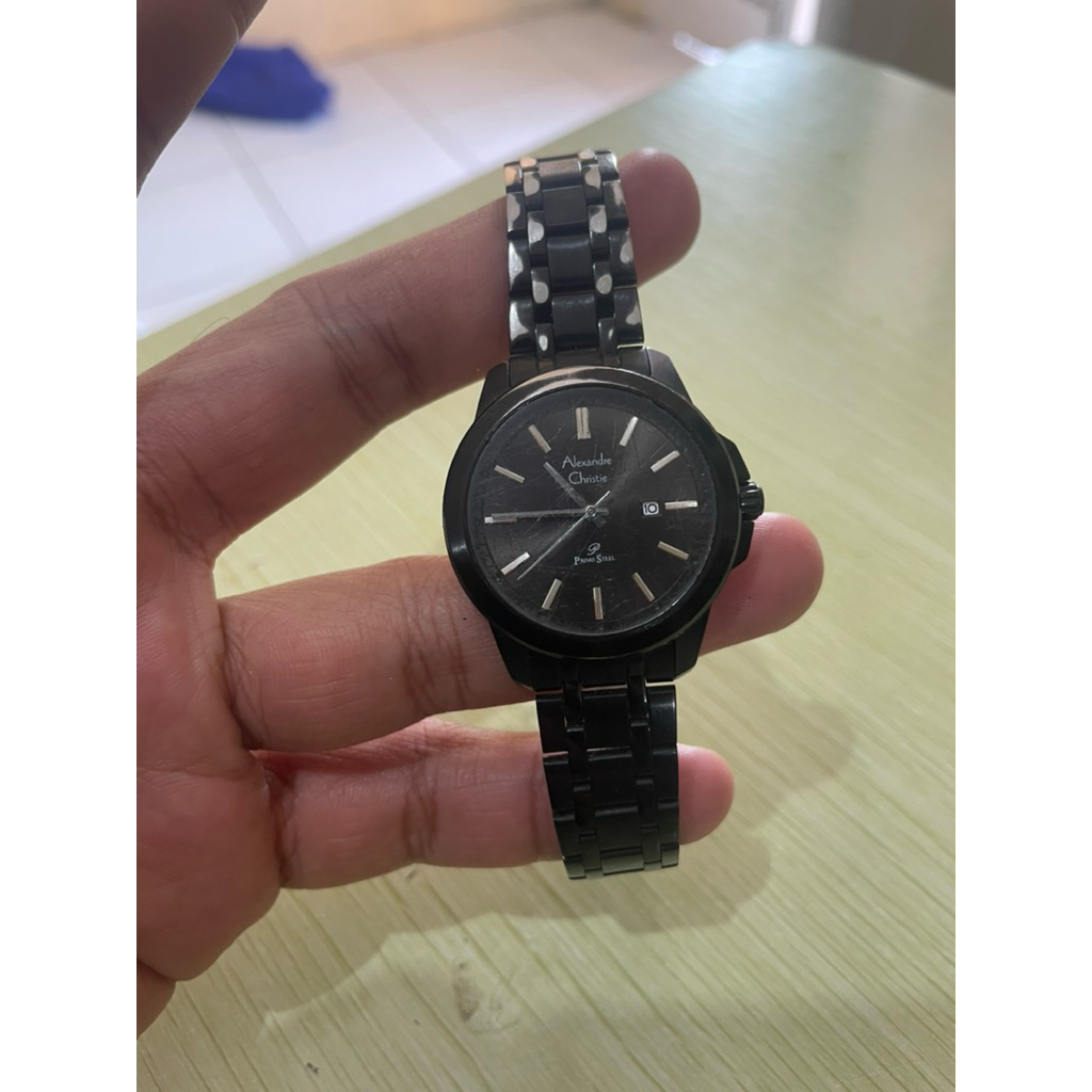 jam tangan alexandre christie bekas ori second