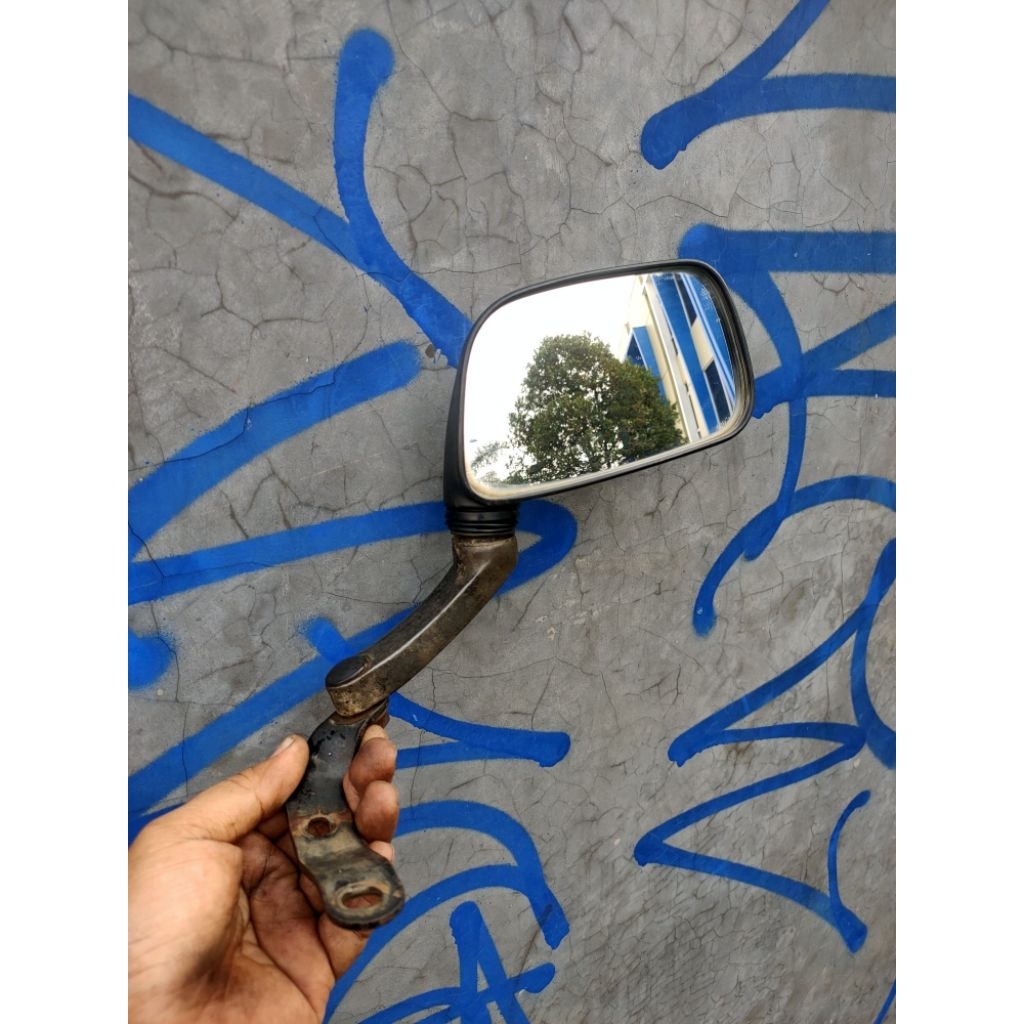 spion sepion kanan original vespa excel kaca spion