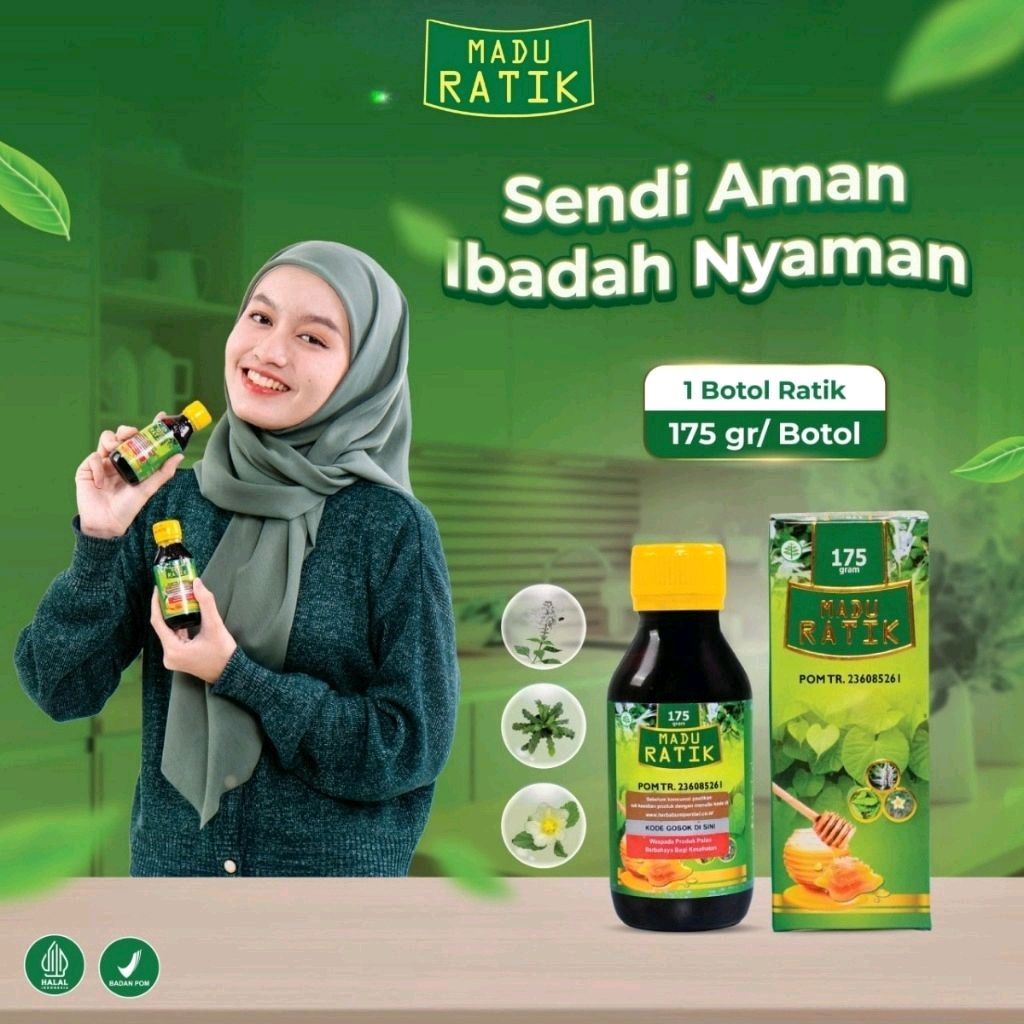 MADU RATIK HERBAL ASAM URAT | MADU HERBAL PEGAL LINU & NYERI SENDI | HERBAL ALAMI