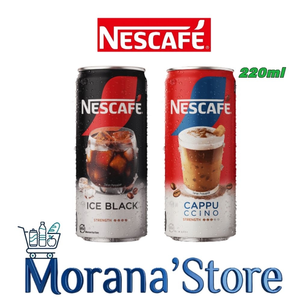 NESCAFE COFFEE - Ice Black, Cappucino 220ml