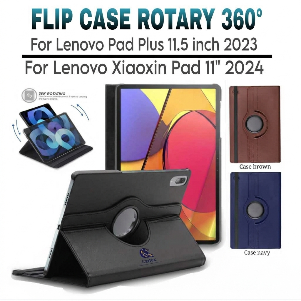 Case Rotary Lenovo pad Plus 11.5 inch 2023/ Lenovo xiaoxin pad 11 inch 2024 /  case lenovo xiaoxin p
