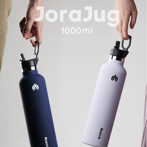 [JINGO] Rosca JoraJug Tumbler Stainless 1 Liter Botol Minum 1 Liter Tahan Panas / Dingin Portable St