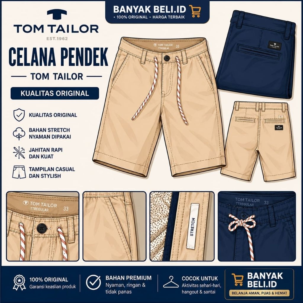Celana pendek Tom Tailor (62)