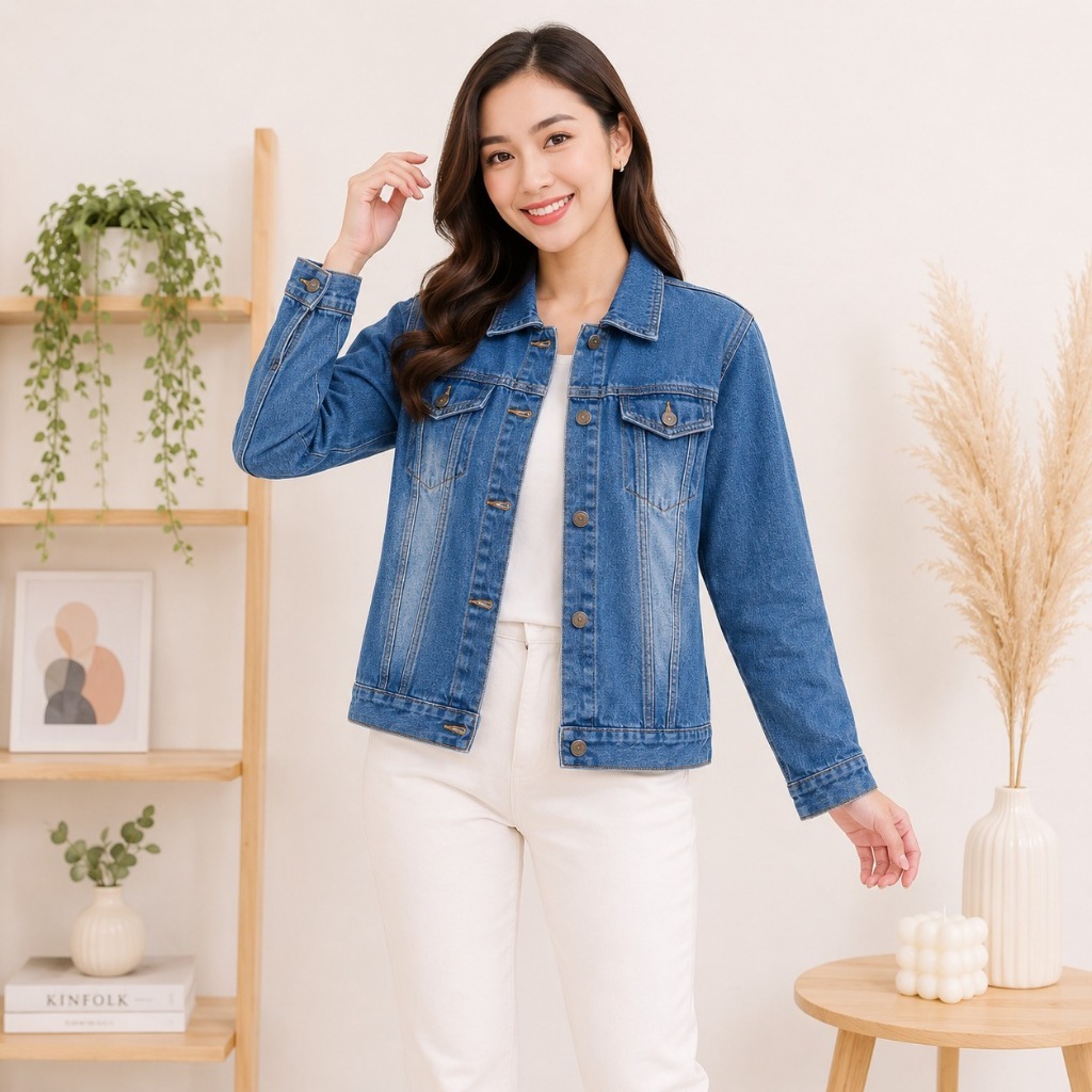 Obral Jaket Levis Wanita / Jaket Levis Wanita Merk VVQ
