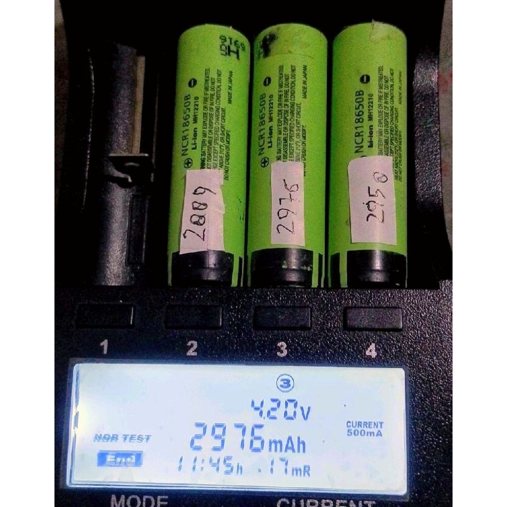Baterai 18650 Panasonic NCR18650B