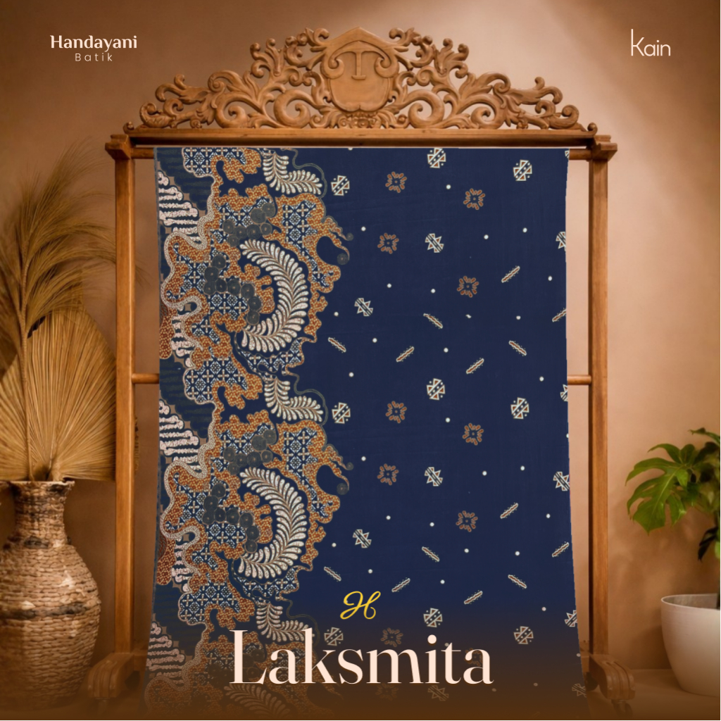 Kain Batik Motif Tenun Warna Merah Maroon Bahan Katun | MOTIF LAKSMITA NAVY | HNDYN BATIK