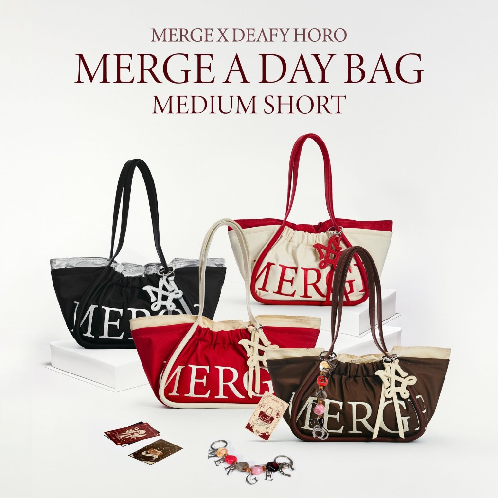 COD MERGE A Day Bag Medium Short Black Flow ORIGINAL THAILAND
