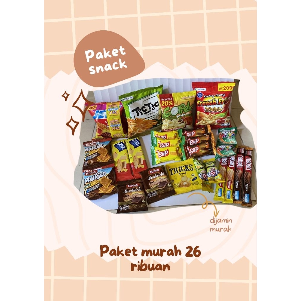 snack murah/paket snack/jajan jadul/jajan anak-anak/jajanan dewasa/jajanan warung