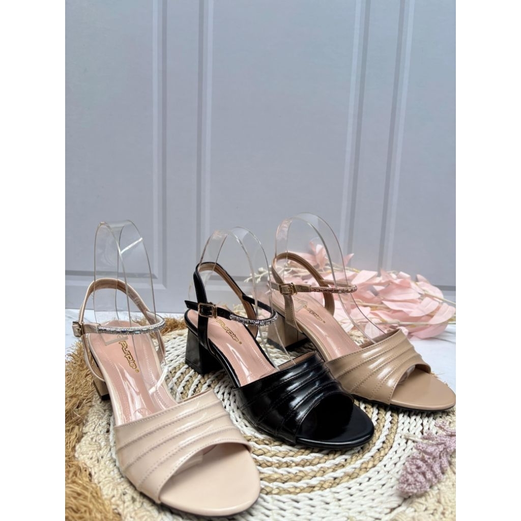 Sandal Pesta Wanita Purple 071|Sandal Pesta Wanita Purple kondangan|Sandal Pesta Wanita Purple Weadi