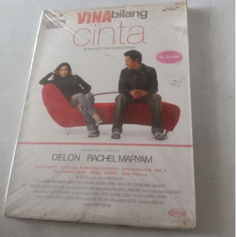 VCD ORIGINAL VINA BILANG CINTA FEAT RACHEL MARYAM SEGEL