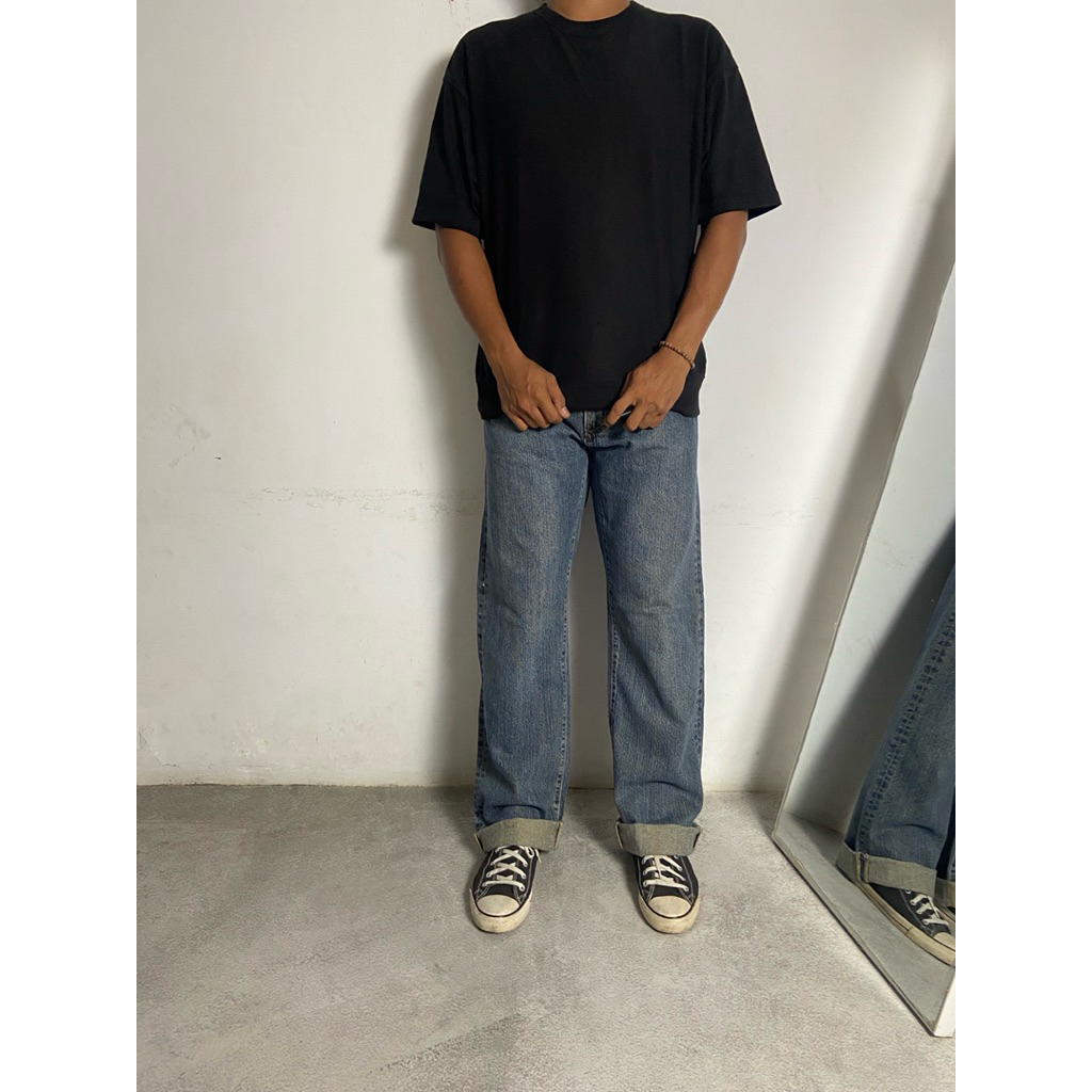 SEAN JOHN BAGGY WASHED JEANS