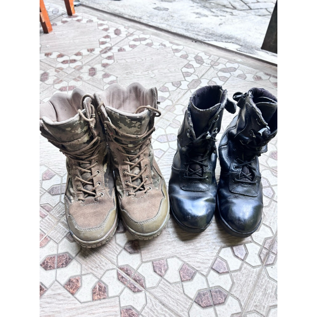 Preloved Sepatu PDL TNI AD