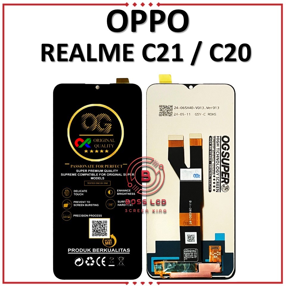 LCD TOUCHSCREEN REALME C21 / C20 ORIGINAL 100%