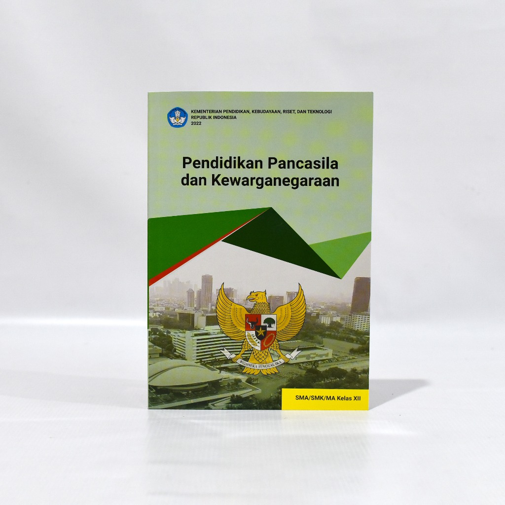 Buku PPKN Kelas 12 SMA SMK Kls XII Kurikulum Merdeka Diknas Ori Bukan Bajakan