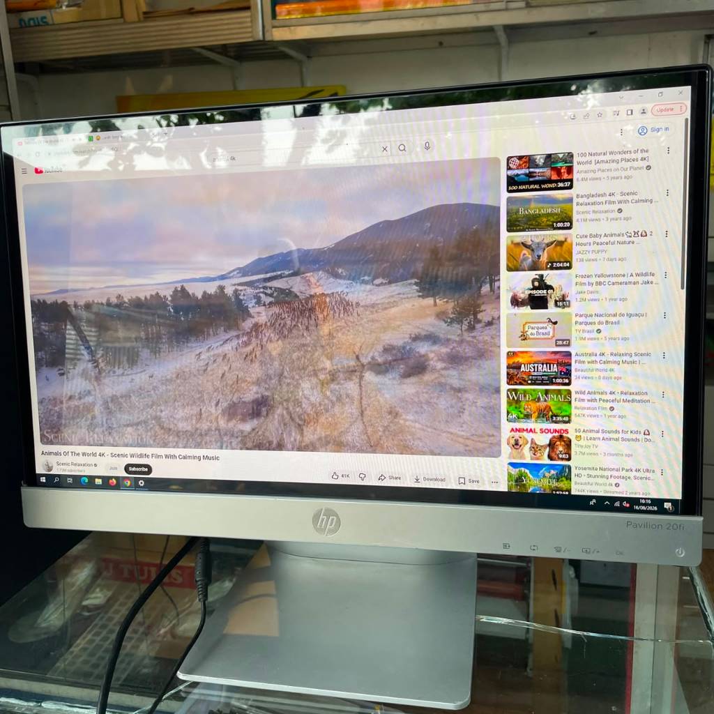MONITOR HP PAVILION SECOND
