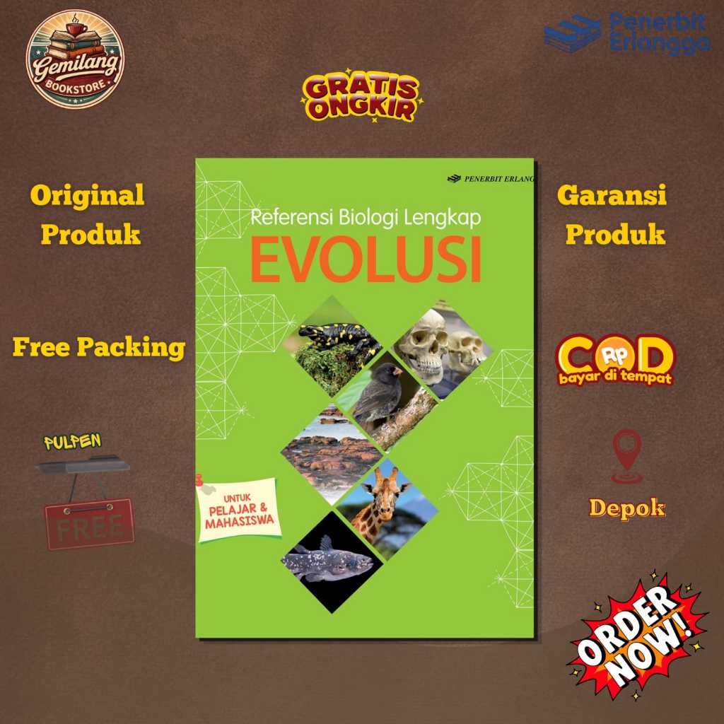 REFERENSI BIOLOGI LENGKAP: EVOLUSI