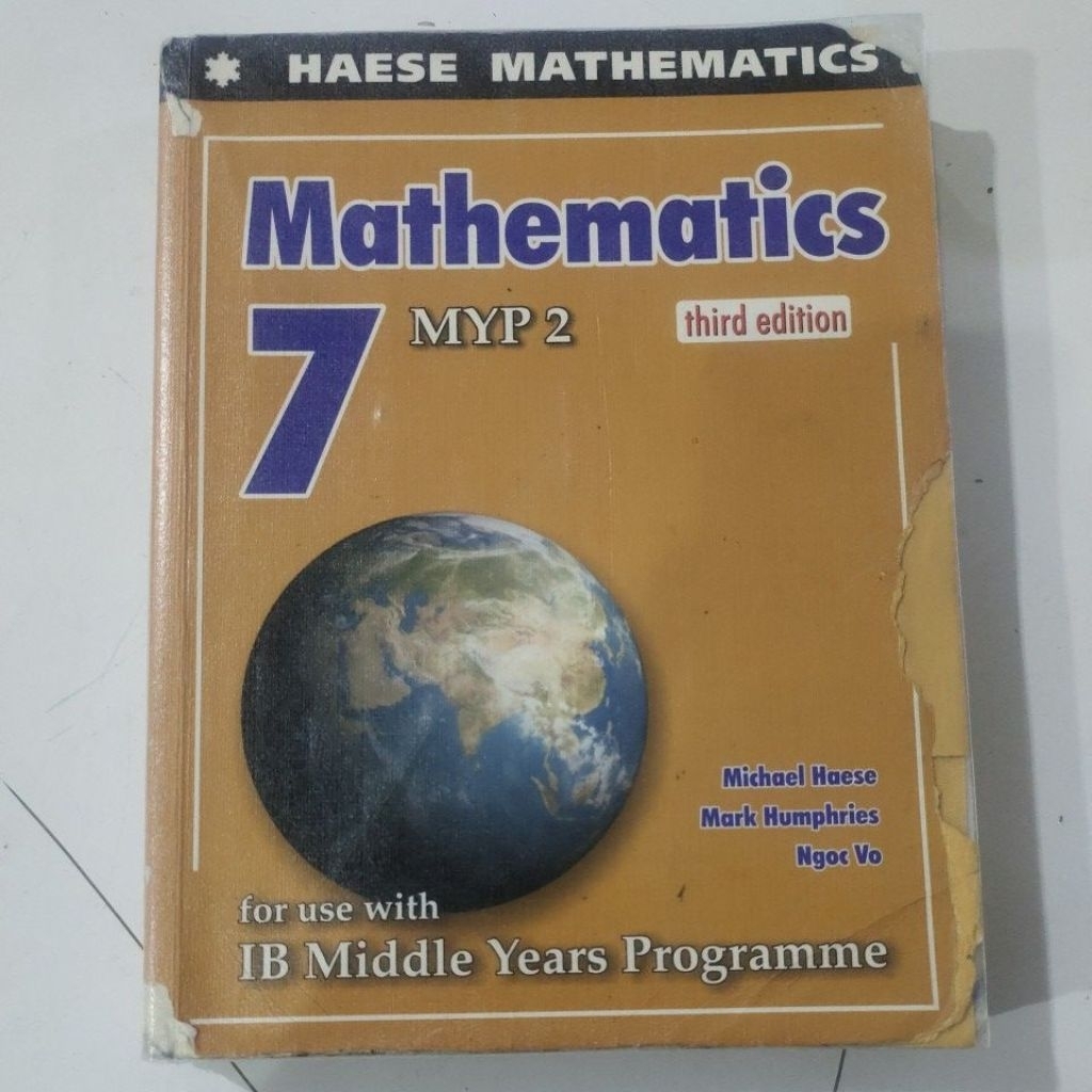 HAESE MATHEMATICS 7, MYP 2, 3rd EDITION