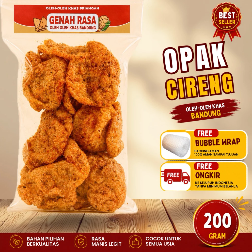 Opak Cireng Pedas 200 g