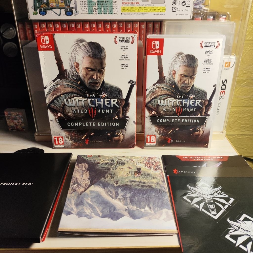 Kaset Nintendo Switch The Witcher 3 Wild Hunt Complete Edition Nintendo Switch The Witcher 3 Nintend
