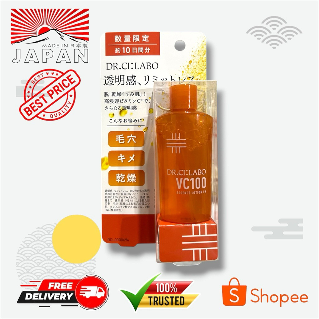 Ready Stock Dr.Ci:Labo Vc100 Essence | Emulsion & All Variant Series