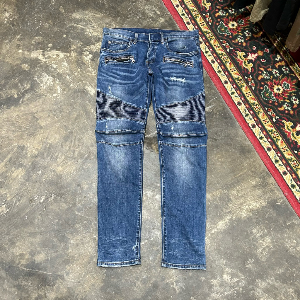 Bikers Jeans Balmain Original