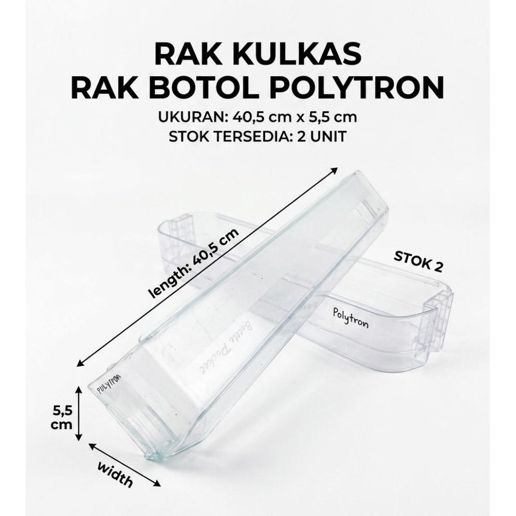 RAK KULKAS PINTU BOTOL  KULKAS CABUTAN