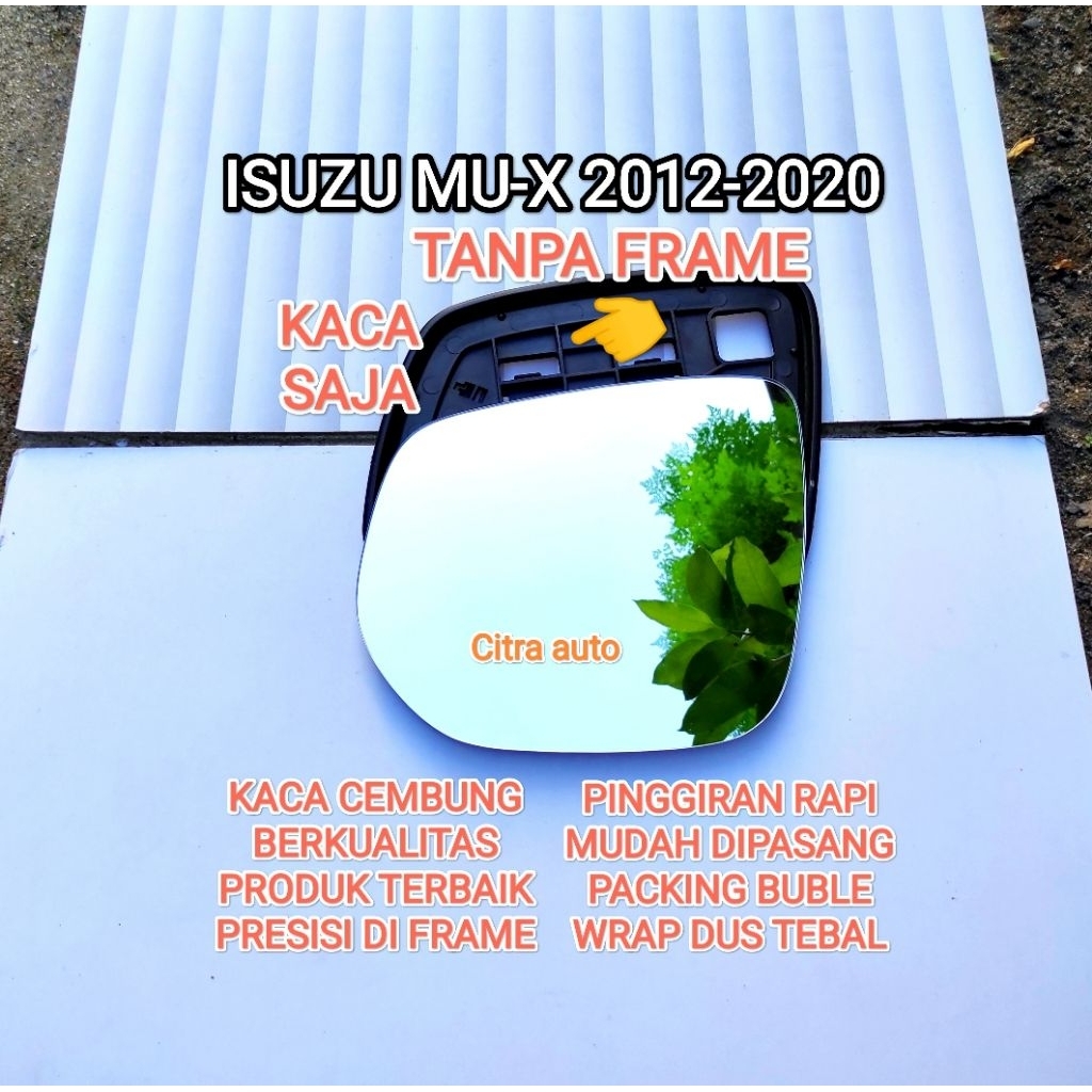 Kaca Spion Isuzu MUX 2012 2013 2014 2015 2016 2017-2020 Mobil MU-X Mu x