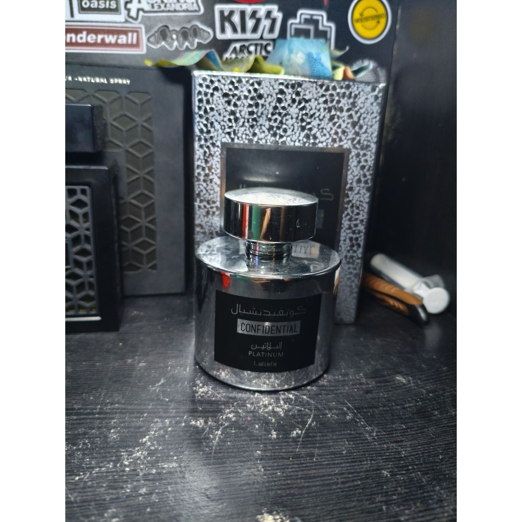 lattafa confidential platinum preloved