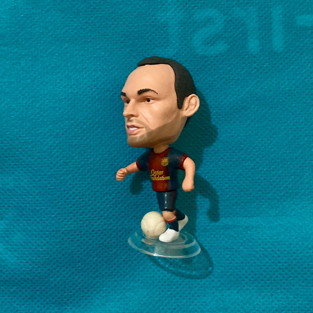 Figure pemain bola kodoto Iniesta Barcelona