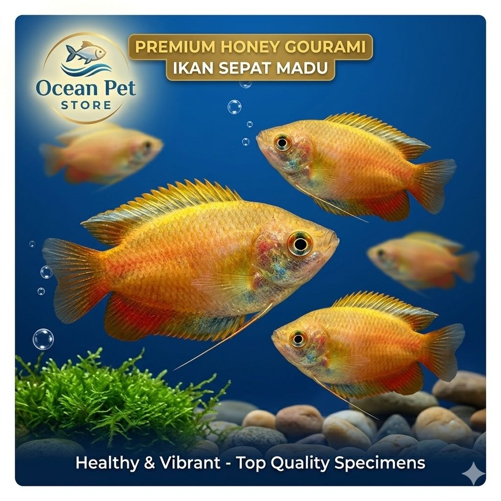 ikan hias sepat madu hiasan aquarium aquascape anda tampilan menarik