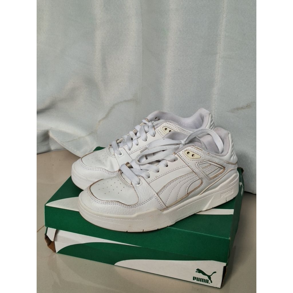 Preloved sepatu puma white / putih
