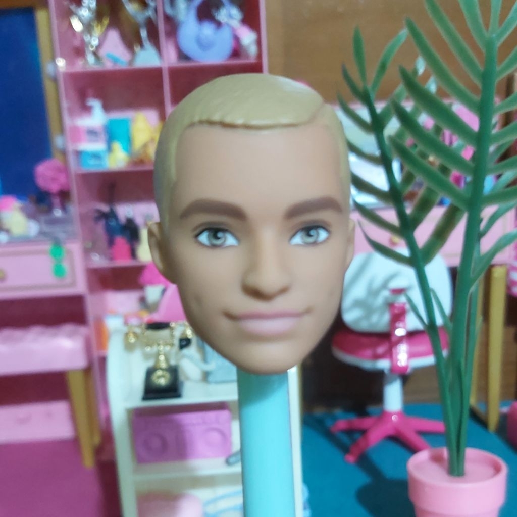 Kepala Boneka Barbie & Ken-Original Mattel(BACA DESKRIPSI)