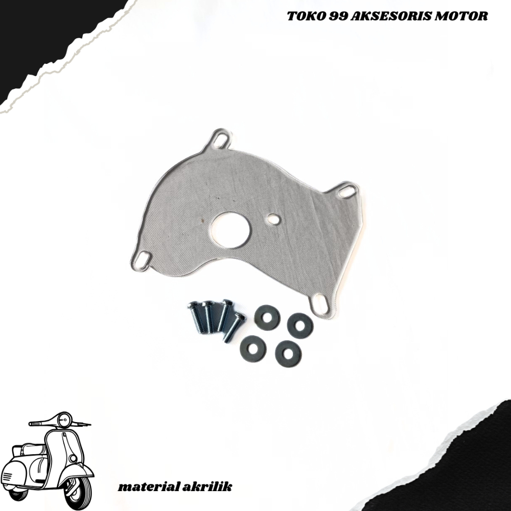 COVER CVT XEON TUTUP PELINDUNG CVT MOTOR XEON TEBAL 3MM AKRILIK TRANSPARANT
