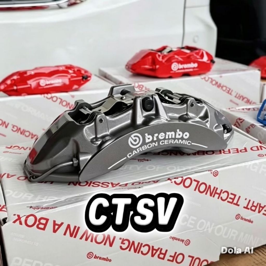BBK BIG BRAKE IT KALIPER BREMBO CTSV 6 POT