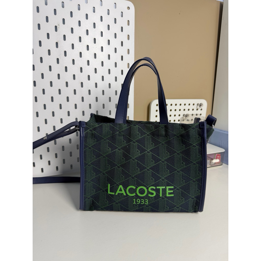 (PRELOVED) Lacoste Heritage Jacquard Tote