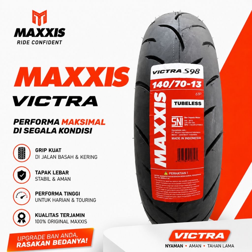 Ban maxxis victra 140/70-13 Nmax,Adv
