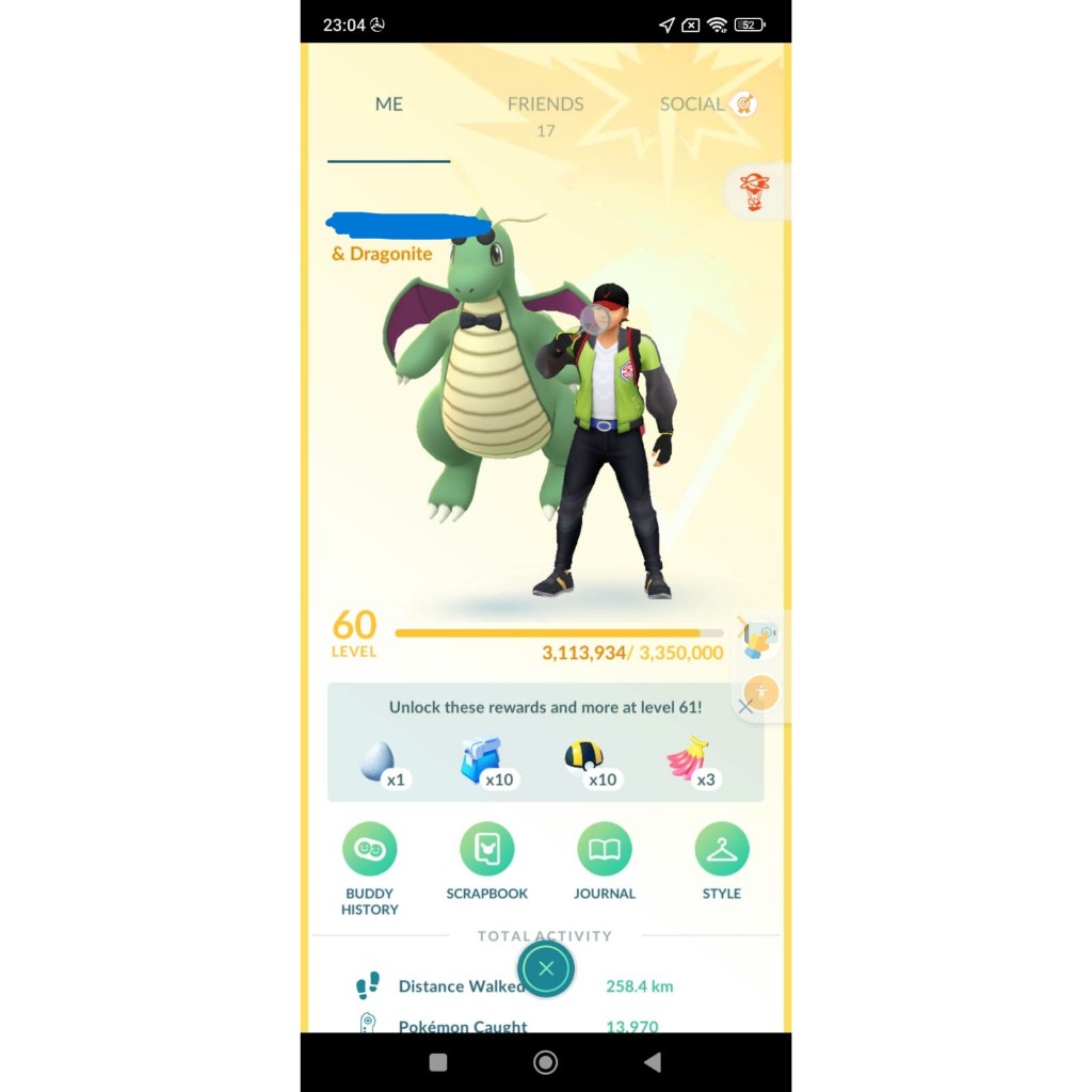 Paket Pokemon Go Level 60 tahun 2019