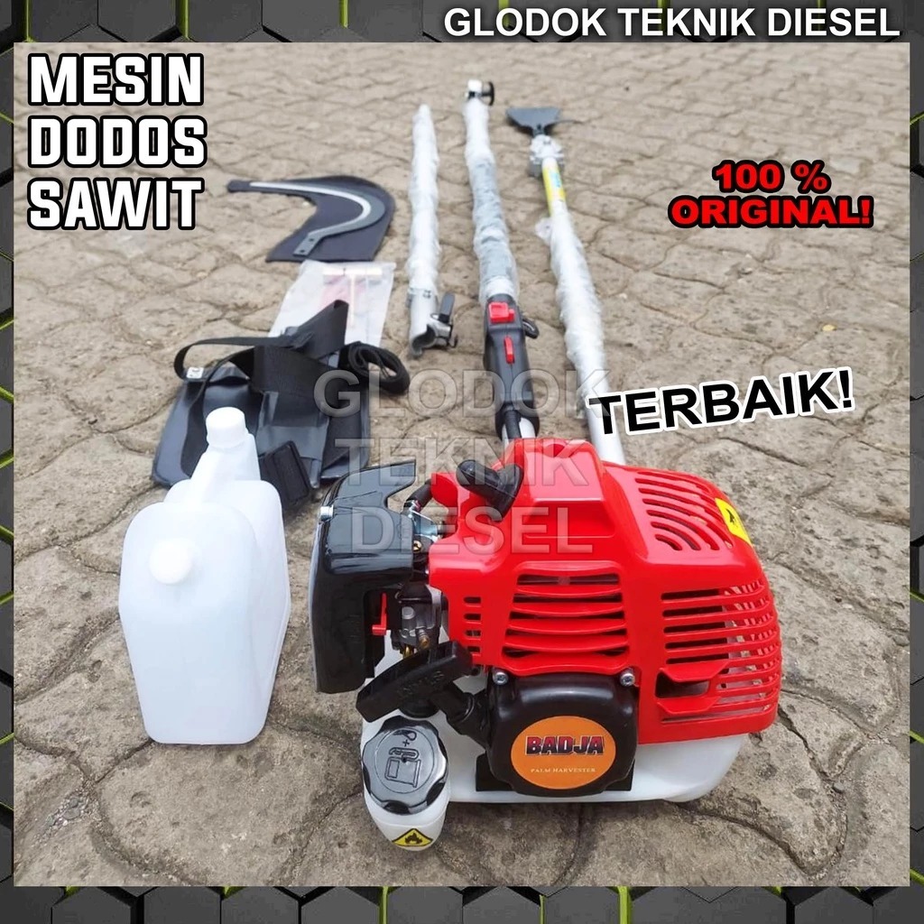 Mesin Dodos Sawit Babat Cantas Panen Palm Harvester 3 in 1 Mesin Egrek Dodos Panen Sawit Potong Baba