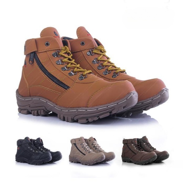 Eiger - Sepatu Boots Lapangan Proyek Gunung Hiking Lion High Original