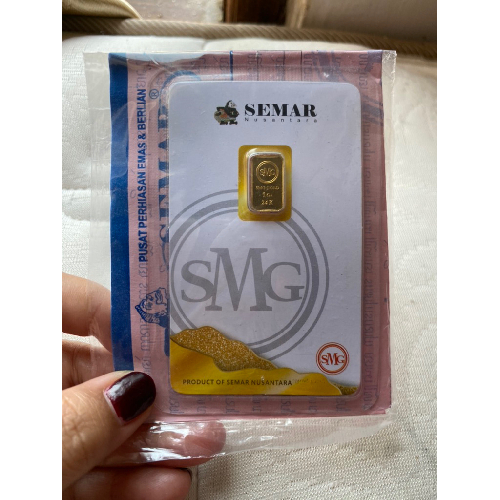 SMG GOLD 1 gram logam mulia semar nusantara