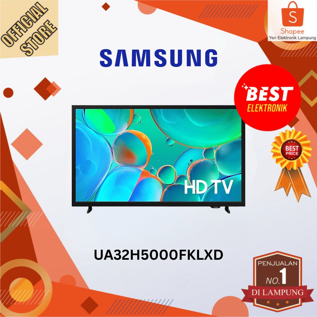 Samsung 32 inch HD Smart TV 2025 UA32HE50EFKLXD Full HD Pro Dolby Atmos Garansi Resmi