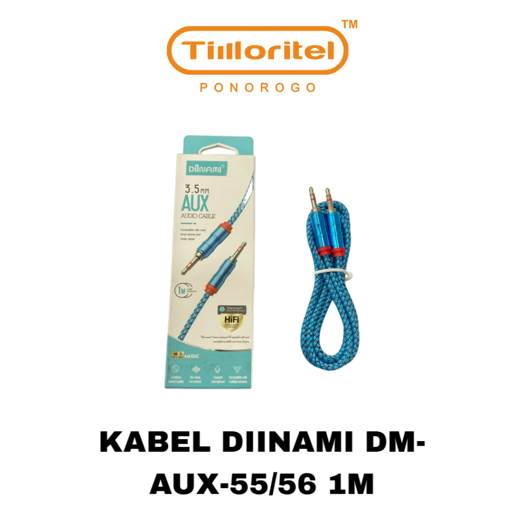 KABEL DIINAMI DM-AUX-55/56 1M
