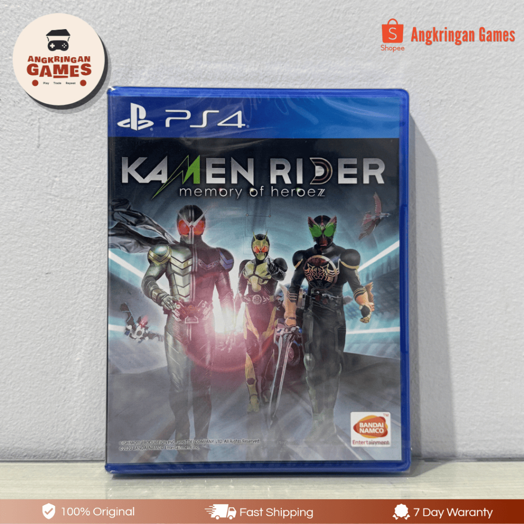BD Kaset Kamen Rider Memory of Heroez PS4 Baru Segel Murah | Game Disc Action Adventure Anime