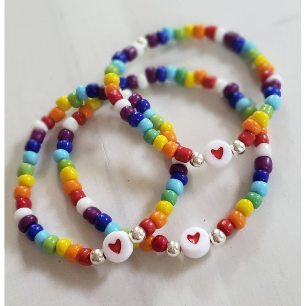 12 Pcs Gelang Mote Mainan Anak/Gelang anak Kecil